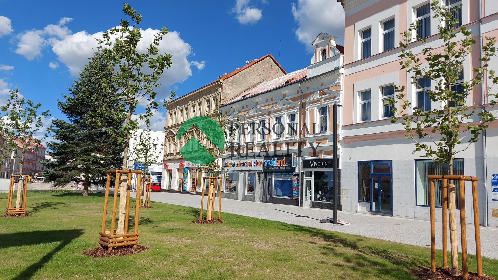 Pronájem kanceláře v centru Kladna -  40 m2, ulice T.G.Masaryka